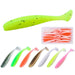 Two Colour t Tail Soft Lures For Bionic Sea Fishing