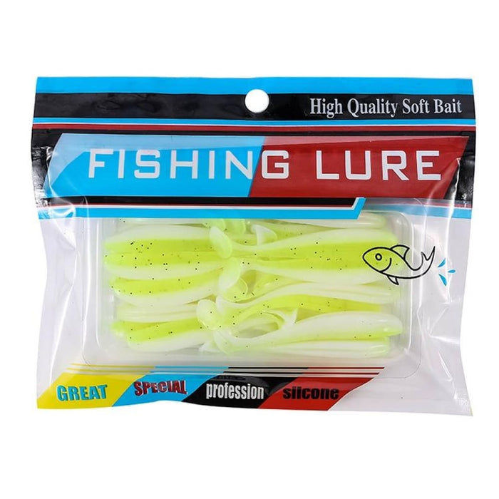 Two Colour t Tail Soft Lures For Bionic Sea Fishing