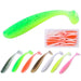 Two Tone t Tail Soft Lures For Bionic Sea Fishing