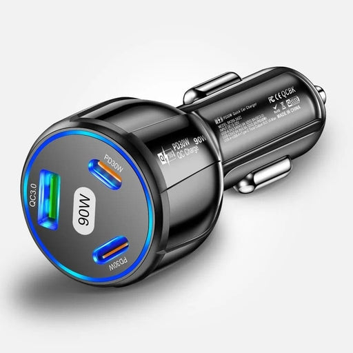 75w Type c Fast Charging Pd Qc3.0 Car Charger For Iphone