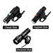 Ultra-bright Zoomable 240 Lumen Usb Rechargeable Bicycle