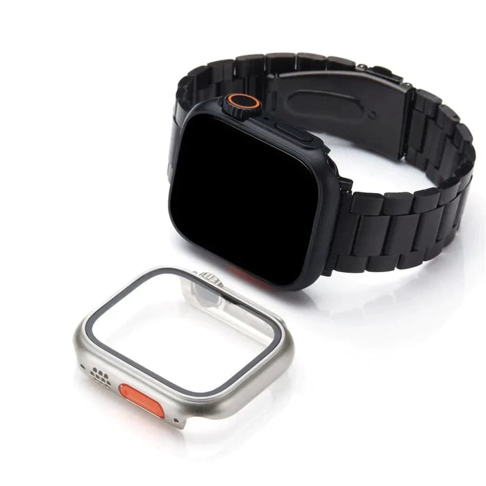 Ultra Glass Case for Apple Watch Series 8 7 45mm 41mm