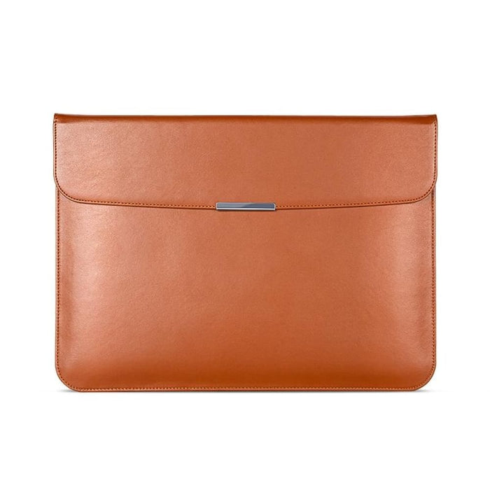 Ultra Thin Leather Laptop Sleeve Table For 13.3 / 13.6 / 14