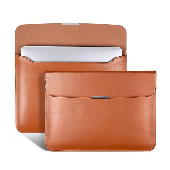 Ultra Thin Leather Laptop Sleeve Table For 13.3 / 13.6 / 14