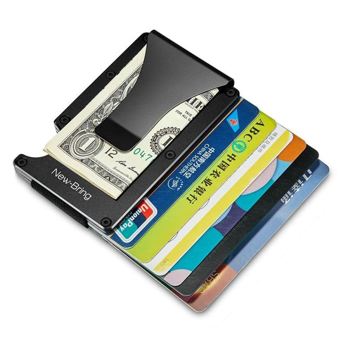 Ultra Thin Rfid Blocking Card Holder For Men