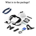 Ultra-thin Twin Charger Station Battery Head Strap