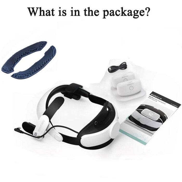 Ultra-thin Twin Charger Station Battery Head Strap