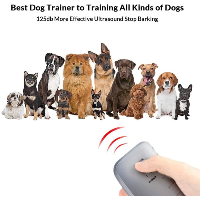 Ultrasonic Safe Efficient Led Anti Barking Dog Hand Strap