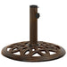 Umbrella Base Bronze 40x40x32 Cm Cast Iron Toiili