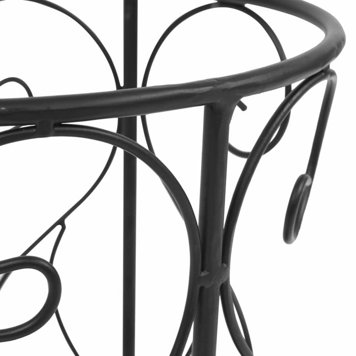 Umbrella Stand Vintage Style Metal 26x46 Cm Black Xapktx