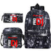 Unisex 3pcs Pioneer Pro Dj Kids Casual Canvas School Bag