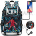 Unisex Football Cr7 3d Print Large Capacity Kids Canvas