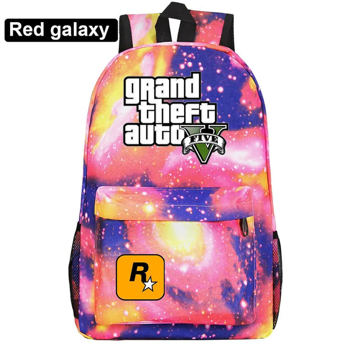 Unisex Game Gta5 Grand Theft Auto Kids School Bag