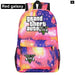 Unisex Game Gta5 Grand Theft Auto Kids School Bag