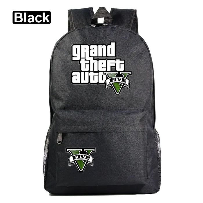 Unisex Game Gta5 Grand Theft Auto Kids School Bag