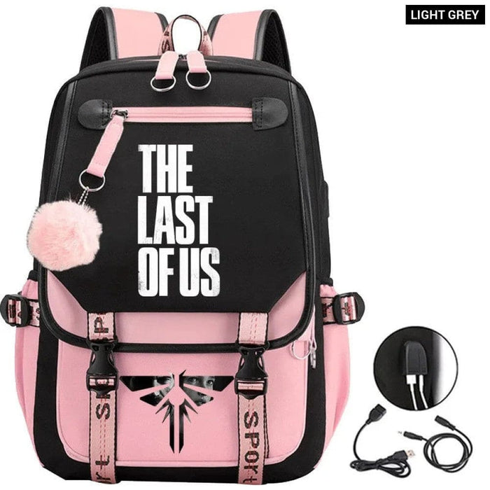 Unisex The Last Of Us Usb Charging Laptop Large - capacity