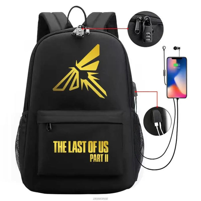 Unisex The Last Of Us Usb Charging An - ti Lost Kids School