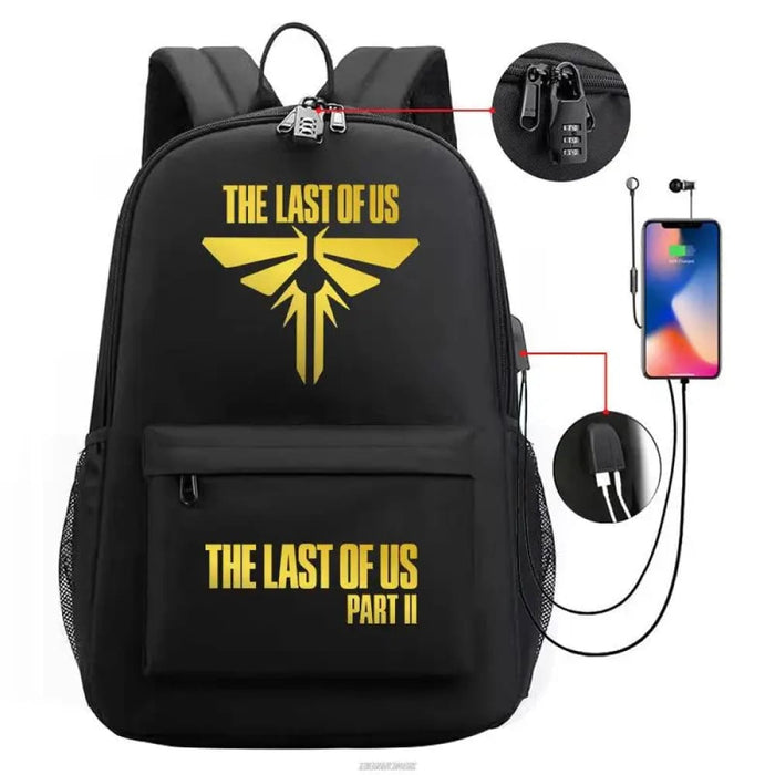 Unisex The Last Of Us Usb Charging An - ti Lost Kids School