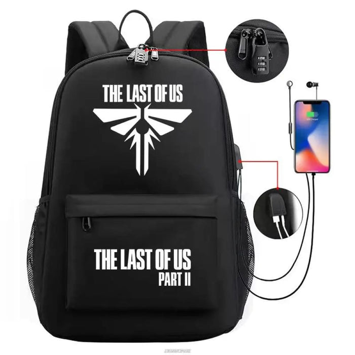 Unisex The Last Of Us Usb Charging An - ti Lost Kids School