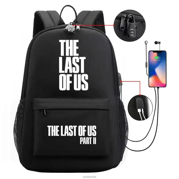 Unisex The Last Of Us Usb Charging An - ti Lost Kids School