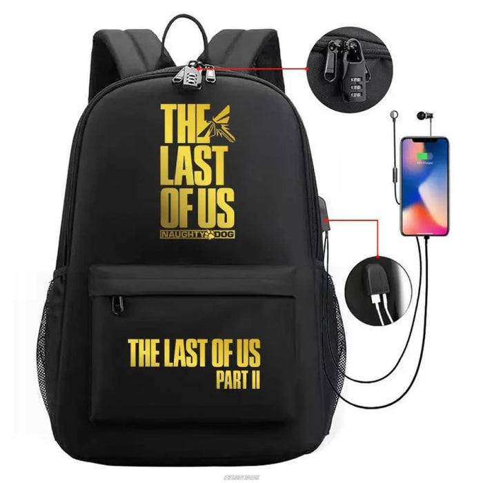 Unisex The Last Of Us Usb Charging An - ti Lost Kids School