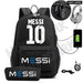 Unisex Messi Casual 15.6 Inch Laptop Back Light Anti Theft