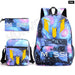 Unisex Messie Print Cosplay 3pcs Oxford School Bag