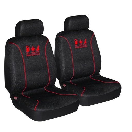 Universal 60 25 Airbag Front Seat Cover Nobody Rides