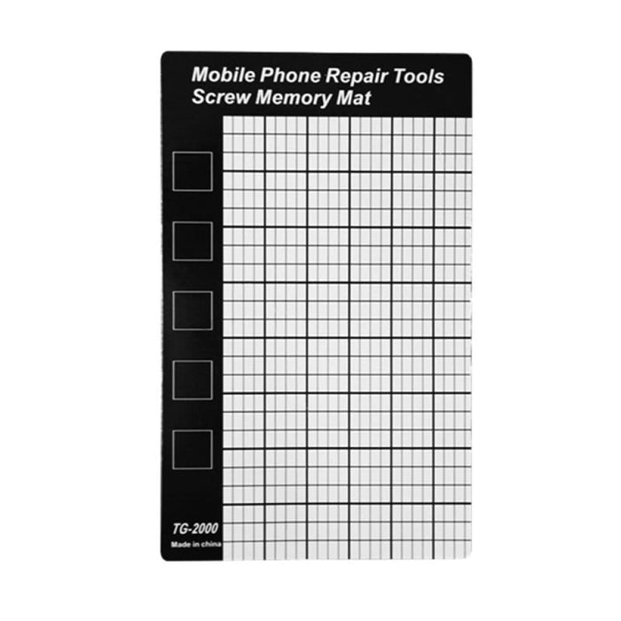 Universal Magnetic Screws Mat For Phone Repair 14.5x9cm Size