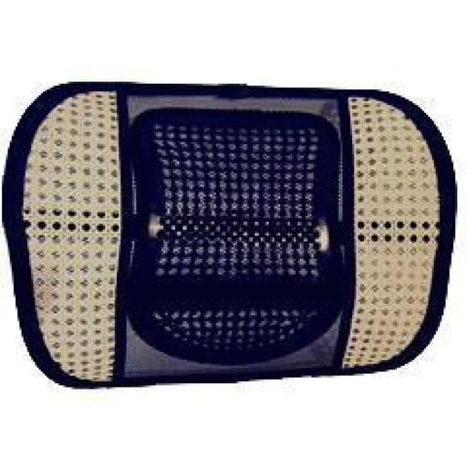 Universal Mesh Back Support - Black & Beige