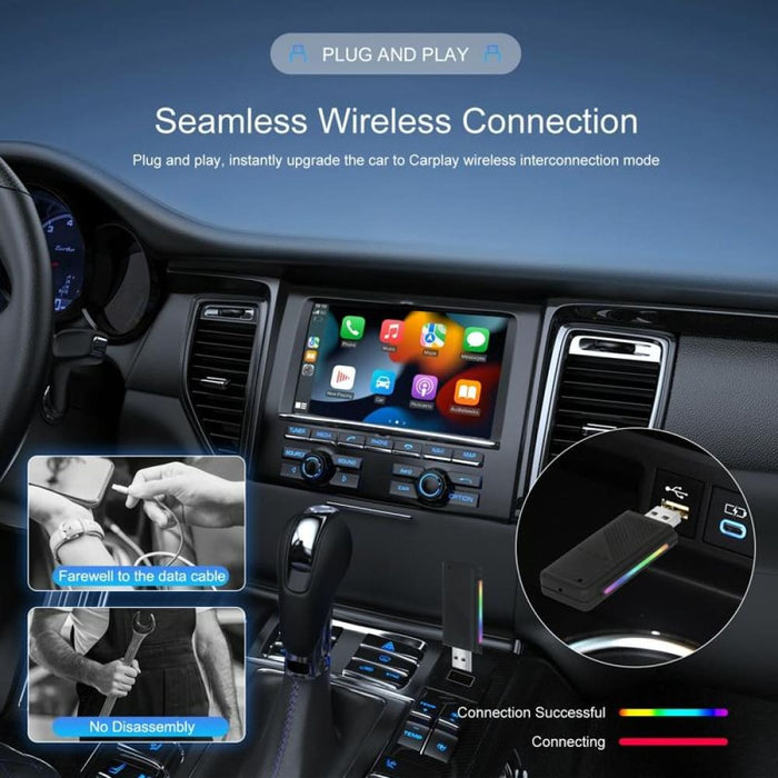 Universal Original Wired Carplay To Wireless Box Standard