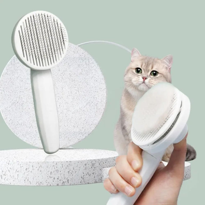 Universal Pet Hair Removal Comb One Click Clean