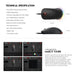 New Upgrade Ux3v2 Wired Gaming Mouse Professional Game Chip