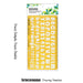 Upper and Lower Case English Alphabet Number Drafting Tools