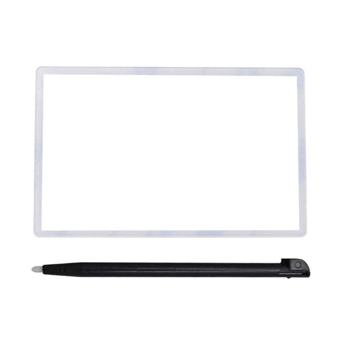 Top Upper Lcd Screen Lens Plastic Cover & Touch Stylus Pen