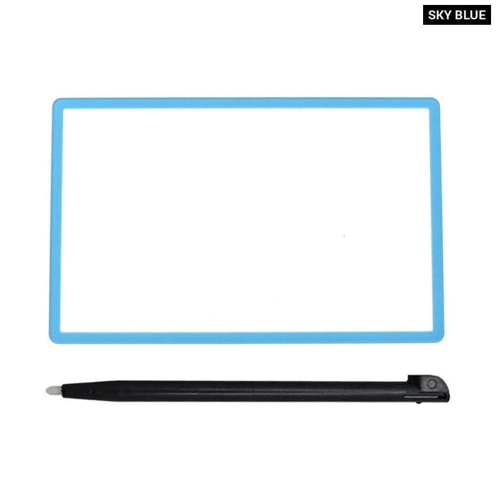 Top Upper Lcd Screen Lens Plastic Cover & Touch Stylus Pen