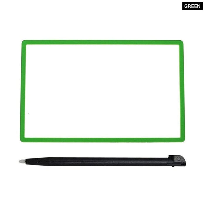 Top Upper Lcd Screen Lens Plastic Cover & Touch Stylus Pen