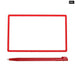 Top Upper Lcd Screen Lens Plastic Cover & Touch Stylus Pen