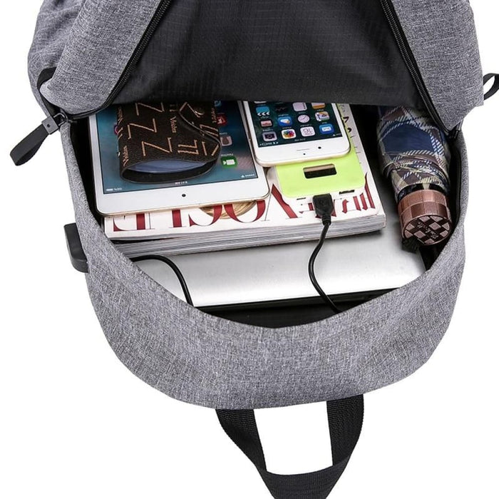 Usb Backpack For Outdoor Travel