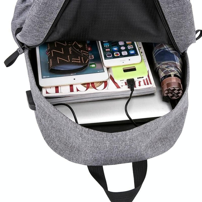 Usb Backpack For Outdoor Travel