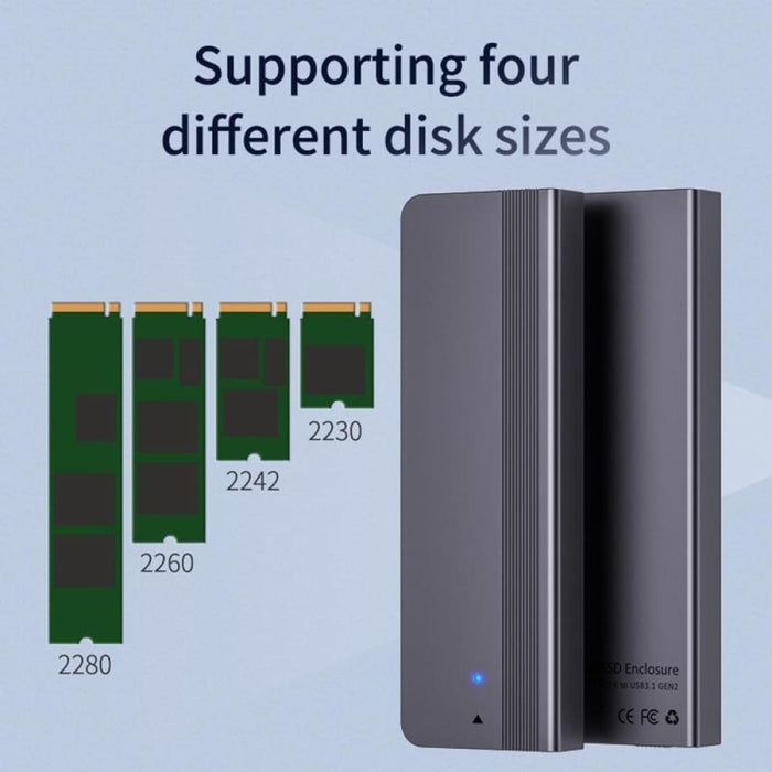 Usb c M.2 Nvme Ssd Enclosure