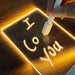 Usb Message Board Night Light With Pen Creative Gift