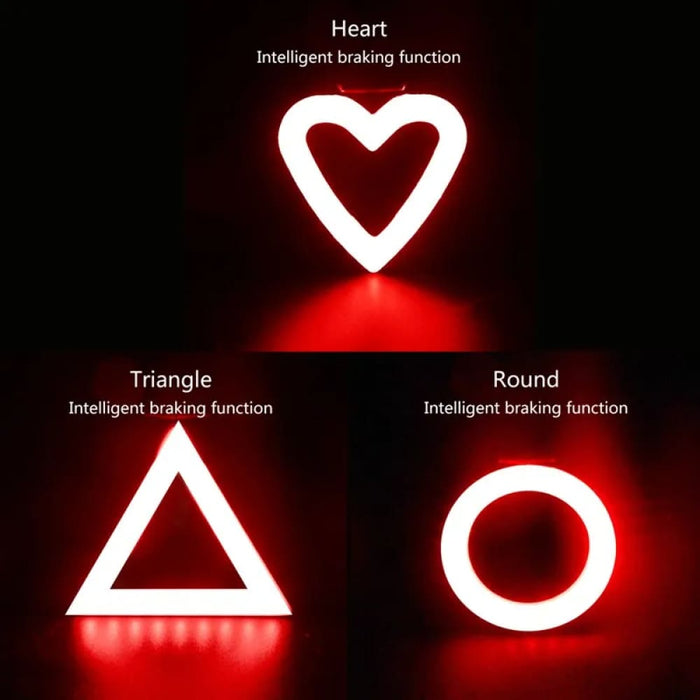 Usb Rechargeable Bike Taillight Multi Lighting Modes