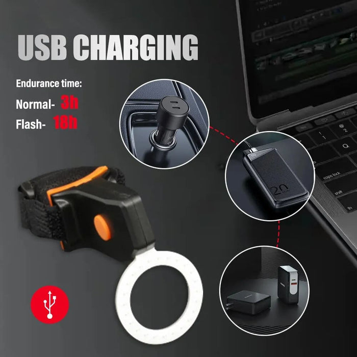 Usb Rechargeable Bike Taillight Multi Lighting Modes