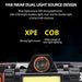 Usb Rechargeable Cob Led Headlamp For Outdoor Activities