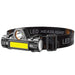 Usb Rechargeable Cob Led Headlamp For Outdoor Activities