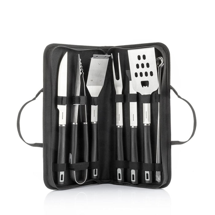 Bbq Utensils Kit With Case Bbset 12 Pieces