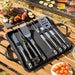 Bbq Utensils Kit With Case Bbset 12 Pieces