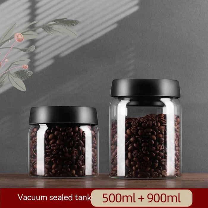 Vacuum Sealed Glass Jar For Kitchen Storage