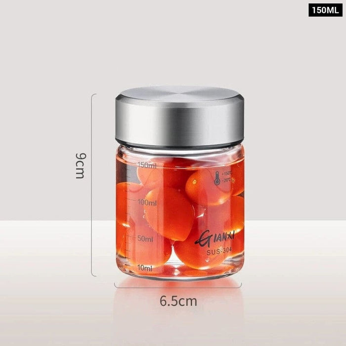 Vacuum Sealed Glass Jug For Fresh Food Storage